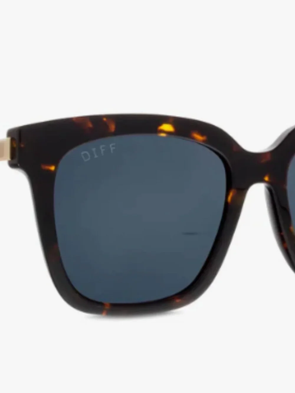 DIFF EYEWEAR BELLA TO-GR187 54-19-145 Tortoise Gold Polarized Sunglasses